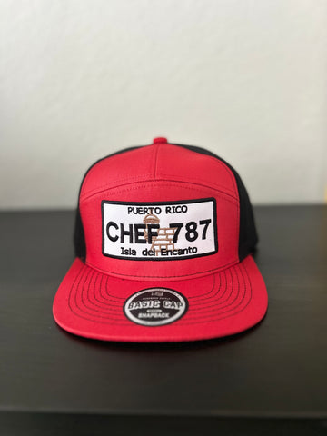 Gorra tablilla de chef 787