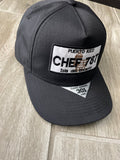 Gorra tablilla de chef (Baseball cap cuadriculado)