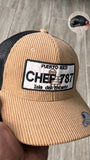 Gorra tablilla de chef 787 (corduroi trucker)