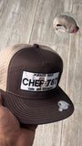 Gorra tablilla de chef 787 (Lazer merch crema)