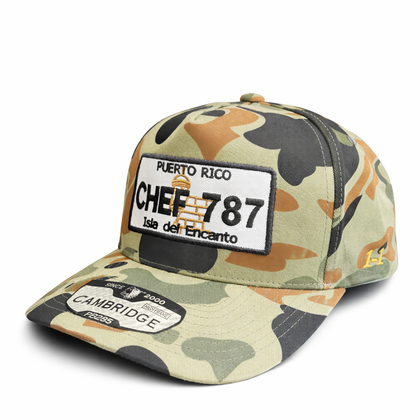 Gorra tablilla de chef