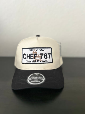 Gorra tablilla de chef