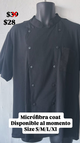 Chef coat microfibra completo
