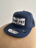 Gorra tablilla de chef 787 Lazer merch 5 paneles