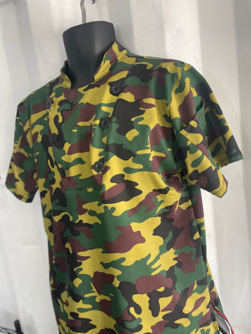 Chef shirt (color camuflaje)