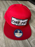 Gorra tablilla de chef (5 paneles SnapBack)