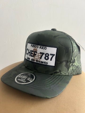 Gorra tablilla de chef 787 Lazer merch