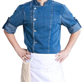Western Chef Long Sleeve Work Clothes, Male Kitchen Baking, Custom Logo, Catering, Hotel, Restaurant, White